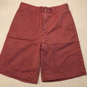Vineyard Vines Boys Cotton Twill Shorts Sz 18